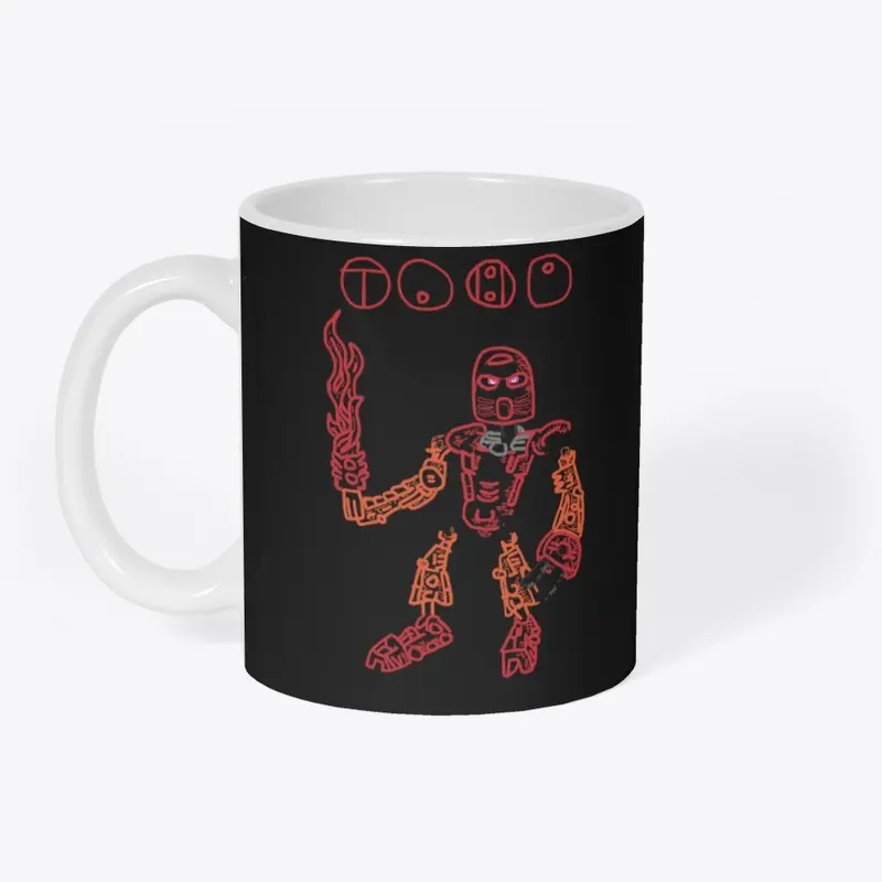 Toa Tahu drawing - By Grumblebricks