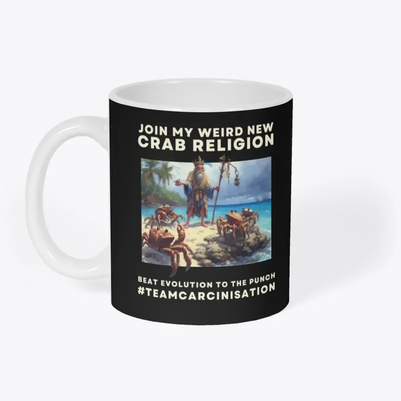 Join my weird new crab religion