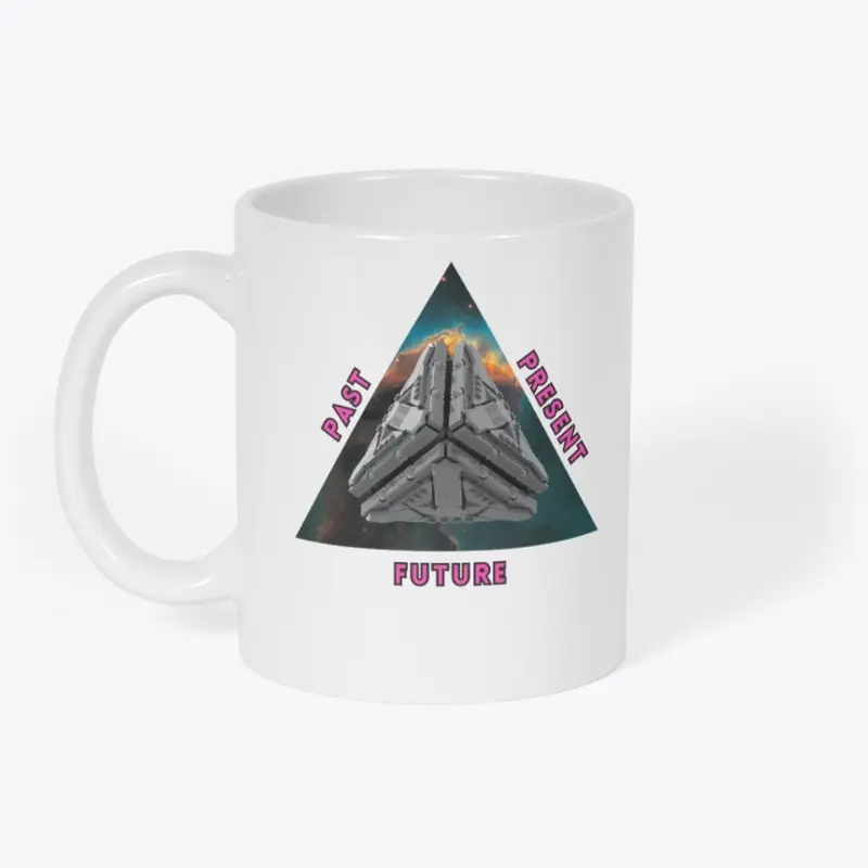 Past to future sticker/mug